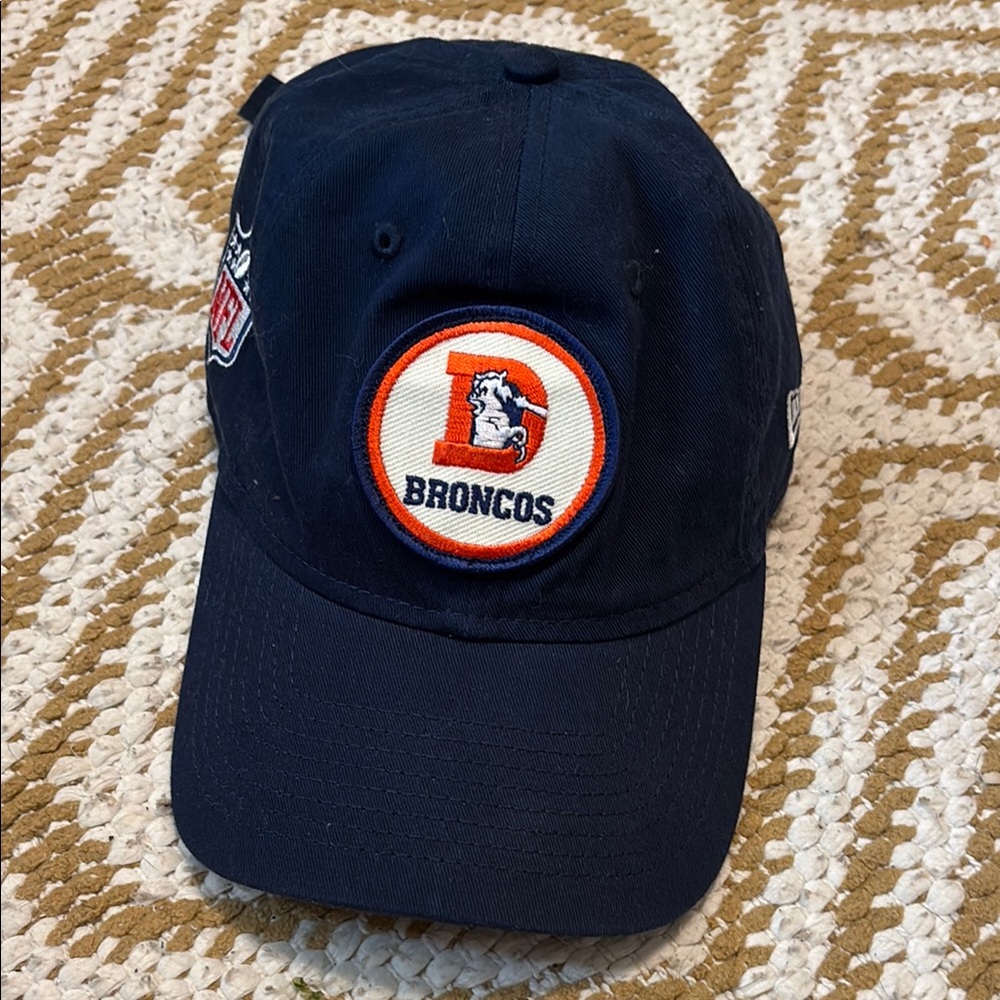 Denver Broncos AFC throwback logo 9TWENTY New Era dad hat